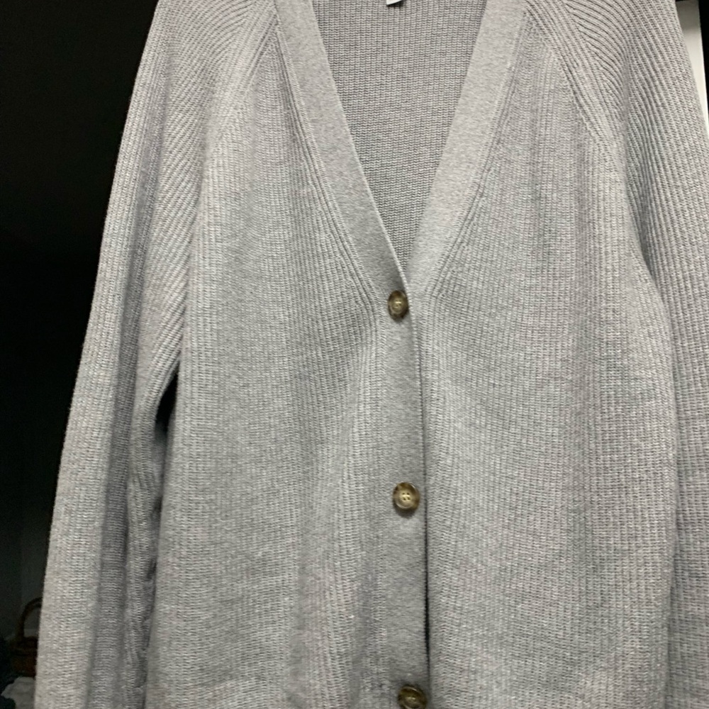 J. Crew Gray Women's Cardigan - Picture 3 of 4